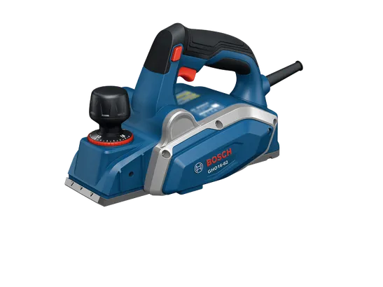 Product Image Dynamic of Bosch GHO16-82 Corded 3-1/4" Planer on a white background.