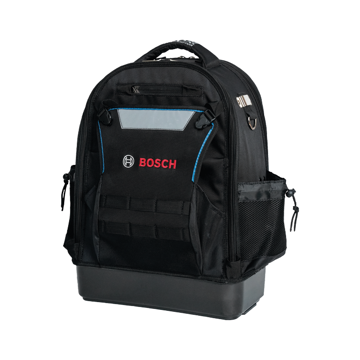 Bosch L-BOXX Contractor Backpack shown on a white background.