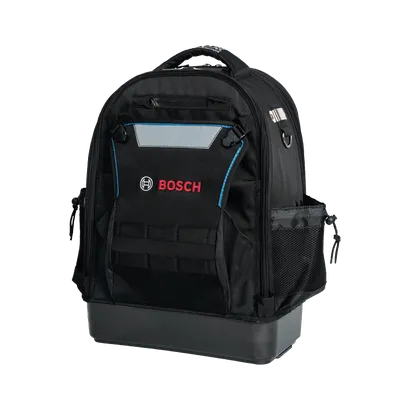 Bosch L-BOXX Contractor Backpack shown on a white background.