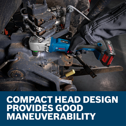 Web Image of Bosch GRS18V-330 18V 1/2 In. Right Angle Impact Wrench and EXPERT Battery on application.