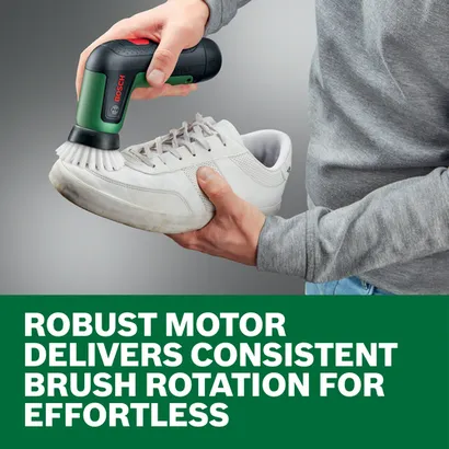 Web Image of Bosch TAYDO 4V Max Cleaning Brush with features and application.