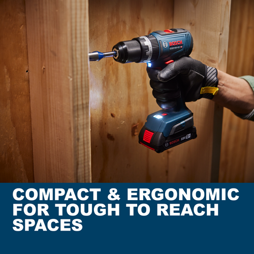 Web Image of Bosch GXL18V-498B22 18V 4-Tool Combo Kit with features and applications.