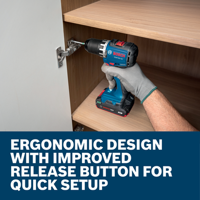Web Image of Bosch GXS18V-29N12 18V Starter Kit with 2 Ah Battery and Battery Charger with features.