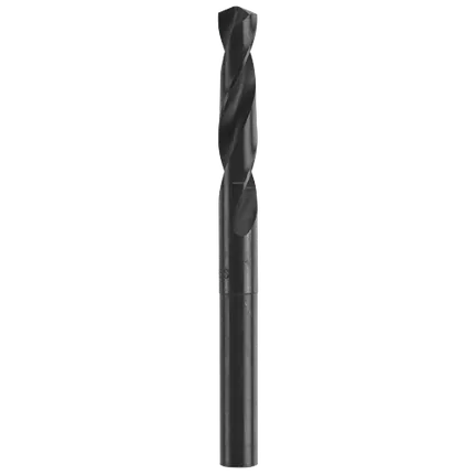 6 pieces 15/32 In. x 5-3/4 In. Fractional Jobber Black Oxide Drill Bits