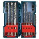 Bosch Drill Bit Set with 5/16, 3/8, 1/2, 1/4, and 3/16 inch bits.