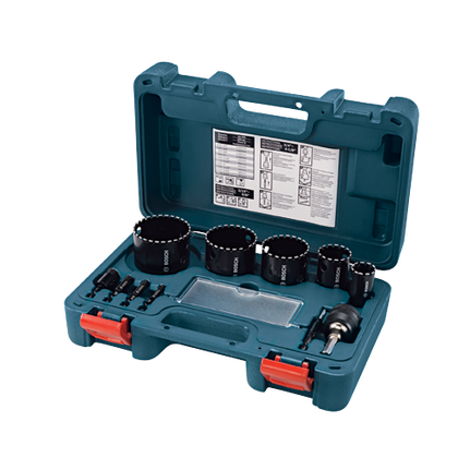 11 pc. Diamond Hole Saw Set