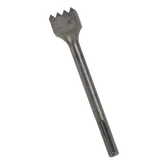 Bosch chisel bit with a toothed head.