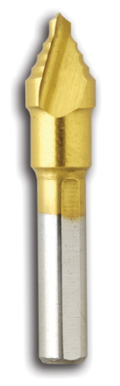 3/8 Titanium Nitride Coated Step Drill Bit