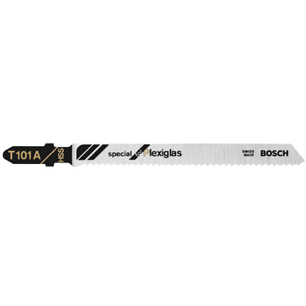 3 pc. 4 In. 14 TPI Special for Plexiglas T-Shank Jig Saw Blades