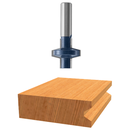 1-1/4 In. x 1-1/4 In. Carbide Tipped Wedge Groove Bit