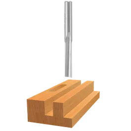 Bosch router bit with wood cut display.