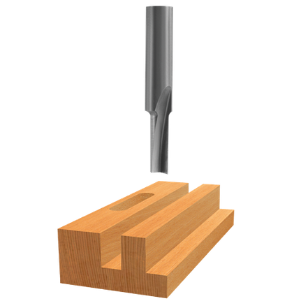 1/16 In. x 3/16 In. Solid Carbide 1-Flute Straight Bit