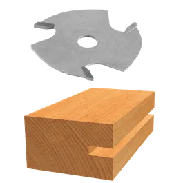 Bosch router bit with wood cut display.