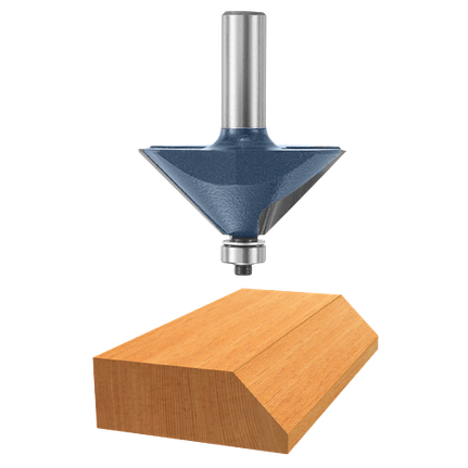 2-13/32 In. x 45° Carbide Tipped Chamfer Bit