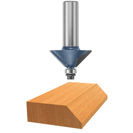 1-5/16 In. x 45° Carbide Tipped Chamfer Bit