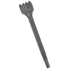 Broca cincel con cabeza puntiaguda.