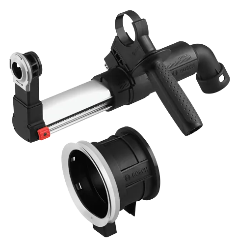 Bosch HDC100, con empuñadura y accesorio.