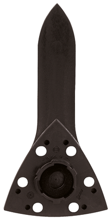 Placa de extensión plana y angosta de lijadora para detalles/esquinas