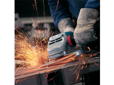 7 In. 15 A Large Angle Grinder with Rat Tail Handle_Grinder_MetalGrindSteelFab