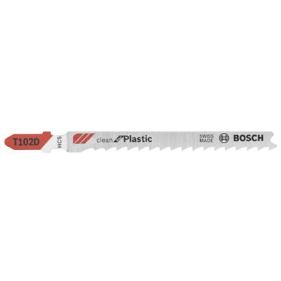 Hojas para sierra caladora con vástago en T Pro para plástico - Bosch  Professional