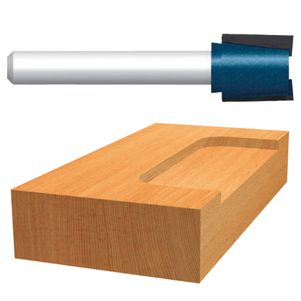 Broca con punta de carburo para mortaja de bisagra, 1-1/4" x 5/8"