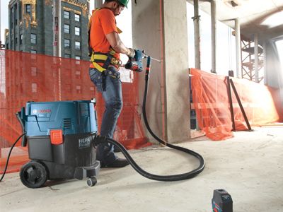 High Rise_Concrete Wall with Measuring Tool