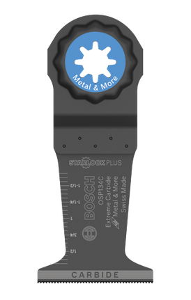 Hoja de corte por inmersión de carburo para herramienta oscilante multiuso Starlock Plus®, 1-3/4"