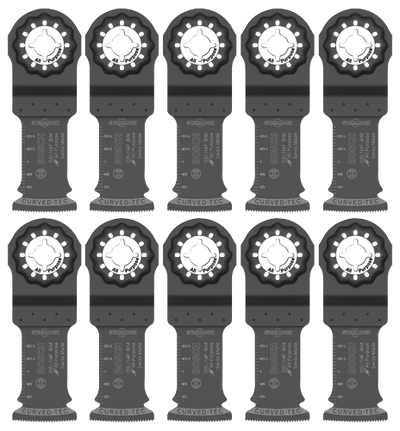 Hoja bimetálica de corte por inmersión para herramienta oscilante multiuso Starlock®, 1-1/4", paquete de 10