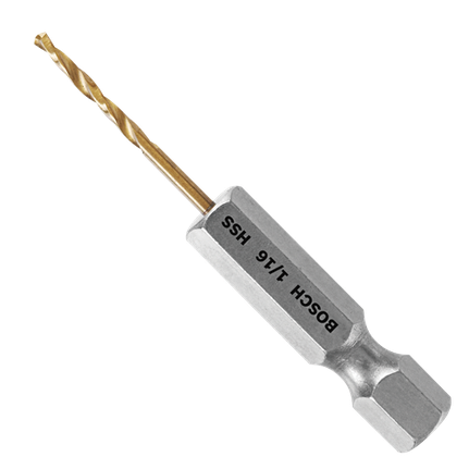 Broca recubierta de nitruro de titanio Impact Tough™, 1/16"