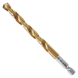 Broca con texto visible "BOSCH 5/16 HSS".