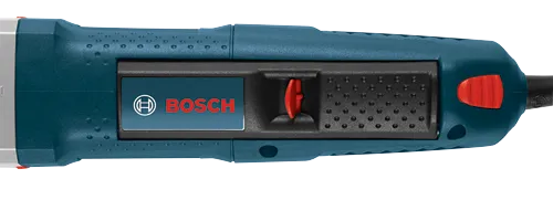 Herramienta eléctrica Bosch en color verde azulado y negro con detalles en rojo y el logotipo "BOSCH".