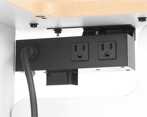 Salidas para mesa de fresadora laminada Bosch.