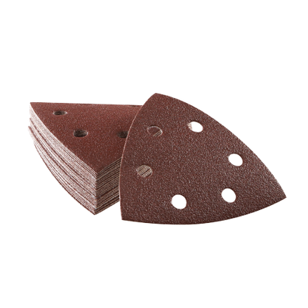 Hojas para lijar detalles en madera, grano 120, de 3-3/4", 25 piezas