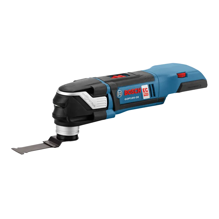 Bosch GOP18V-28 StarlockPlus Motor EC sin escobillas multiherramienta.