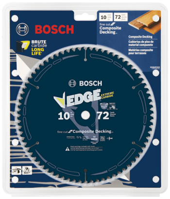 Bosch Edge 10 In. 72T Composite Decking Circular Saw Blade_DCB1072CD_PKG