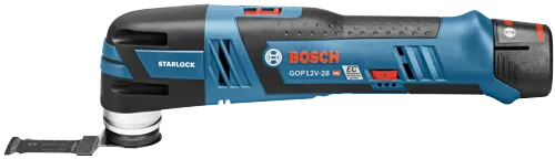 Bosch GOP12V-28 HD herramienta multifunción oscilante, con hoja STARLOCK.