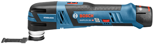 Bosch GOP12V-28 HD herramienta multifunción oscilante, con hoja STARLOCK.