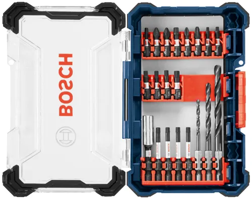 Juego de sistema de maletín personalizable de atornillado y taladrado Impact Tough™, 20 piezas