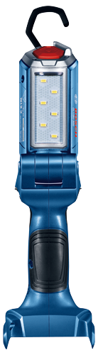 Bosch GLI18V-300 luz de trabajo azul.