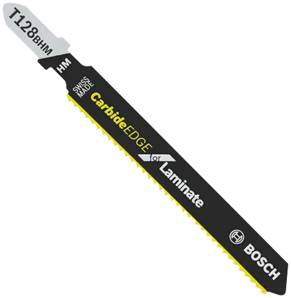 Hojas para sierra caladora con espiga en T con cinta de carburo Special for Laminates, 14 dientes por pulgada, 3-5/8"