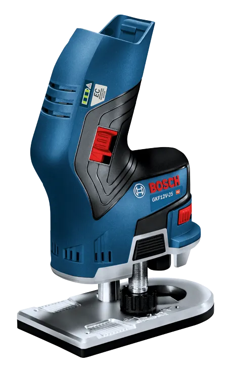 Bosch GKF12V-25 HD Fresadora con motor EC sin escobillas.