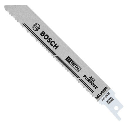 Hojas multipropósito para sierra recíproca, 6", dentado variable de 10/14 dientes por pulgada, 5 piezas