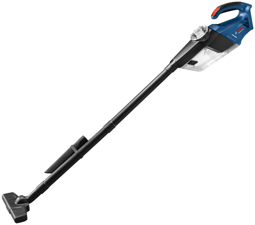Bosch GAS18V-02, aspirador inalámbrico azul y negro.