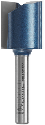 Broca para rebajadora con punta de carburo para mortaja contrachapada, 23/32" x 3/4"