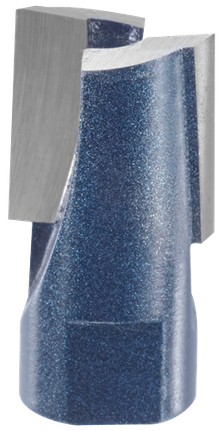 Broca para rebajadora con punta de carburo para mortaja de bisagra, 1/2" x 1/2"