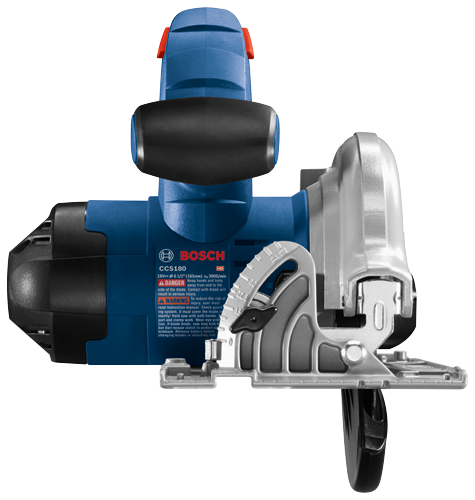 Sierra circular Bosch CCS180, 18V Ø 6 1/2" (165mm) con n₀ 3900/min.