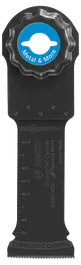 Hoja Bosch OSM114CC STARLOCK MAX con Carbide Curved-Tec para Metal y Más, Fabricado en Suiza.