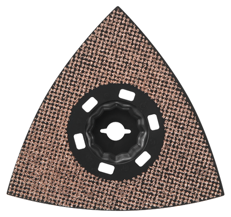 Almohadilla lijadora en forma de delta, con grano 60 de carburo para herramienta oscilante multiuso StarlockMax®
