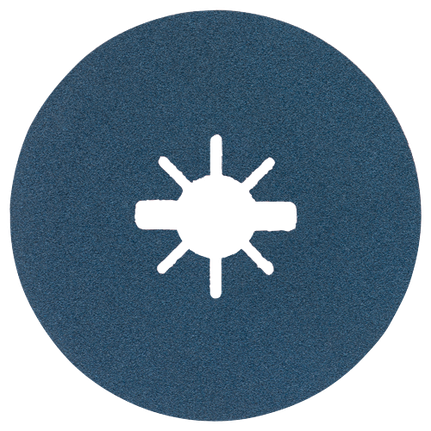 Discos de fibra abrasiva fina X-LOCK, calibre 100, de 4-1/2", 25 piezas