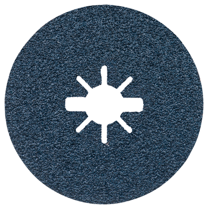 Discos de fibra abrasiva gruesa X-LOCK, calibre 36, de 5", 25 piezas